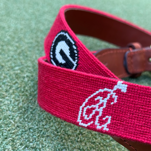 Smathers & Branson Needlepoint Belt