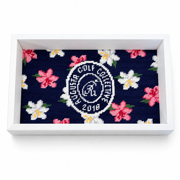 Smathers & Branson Needlepoint Valet Tray
